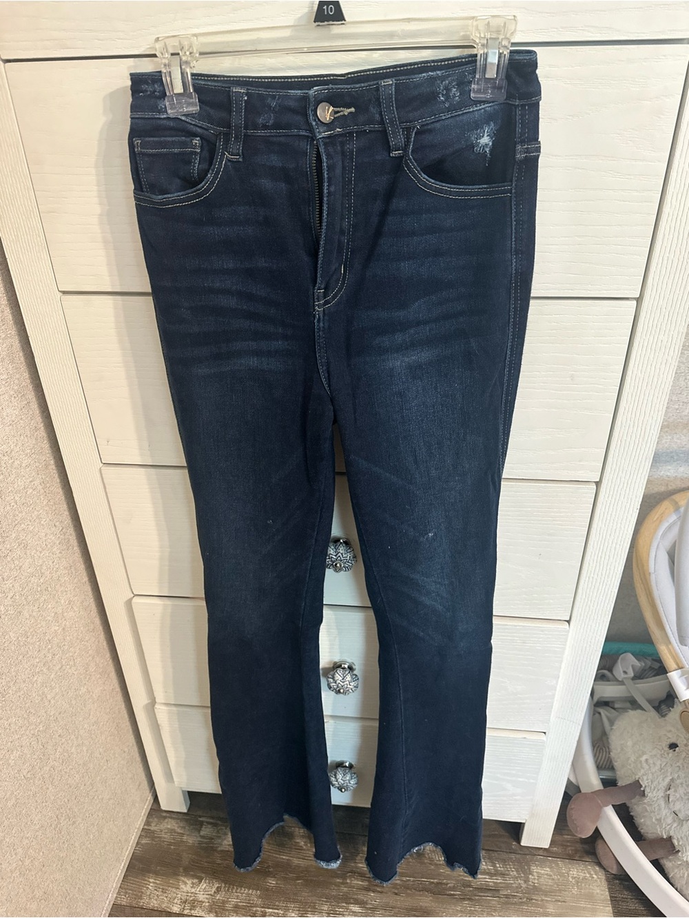 KanCan Indigo Bootcut Jeans with Subtle Whiskering